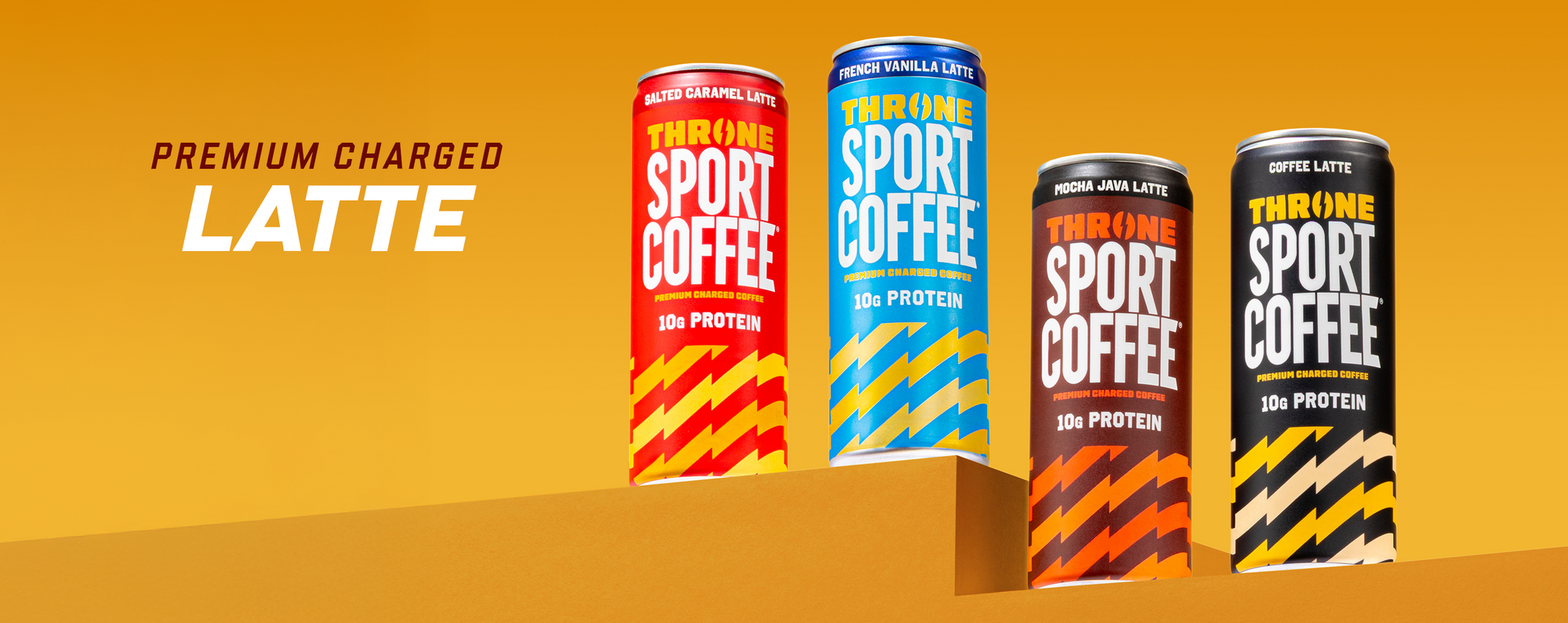 Image of Throne Sport Coffee Latte Cans