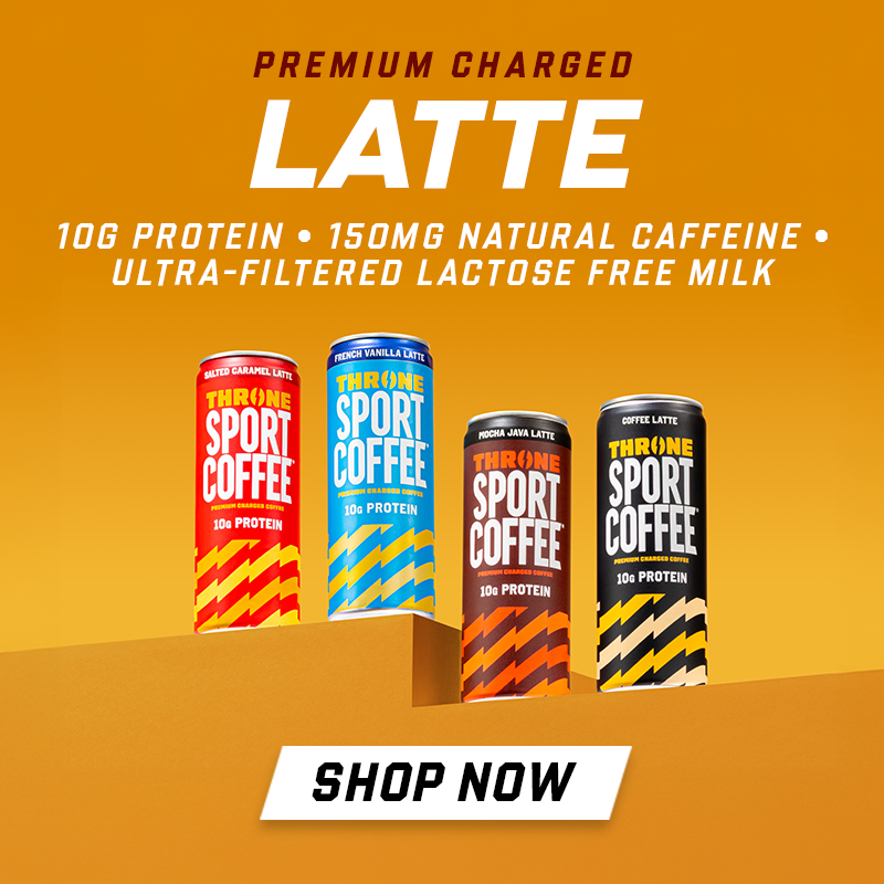 Image of Throne Sport Coffee Latte Cans