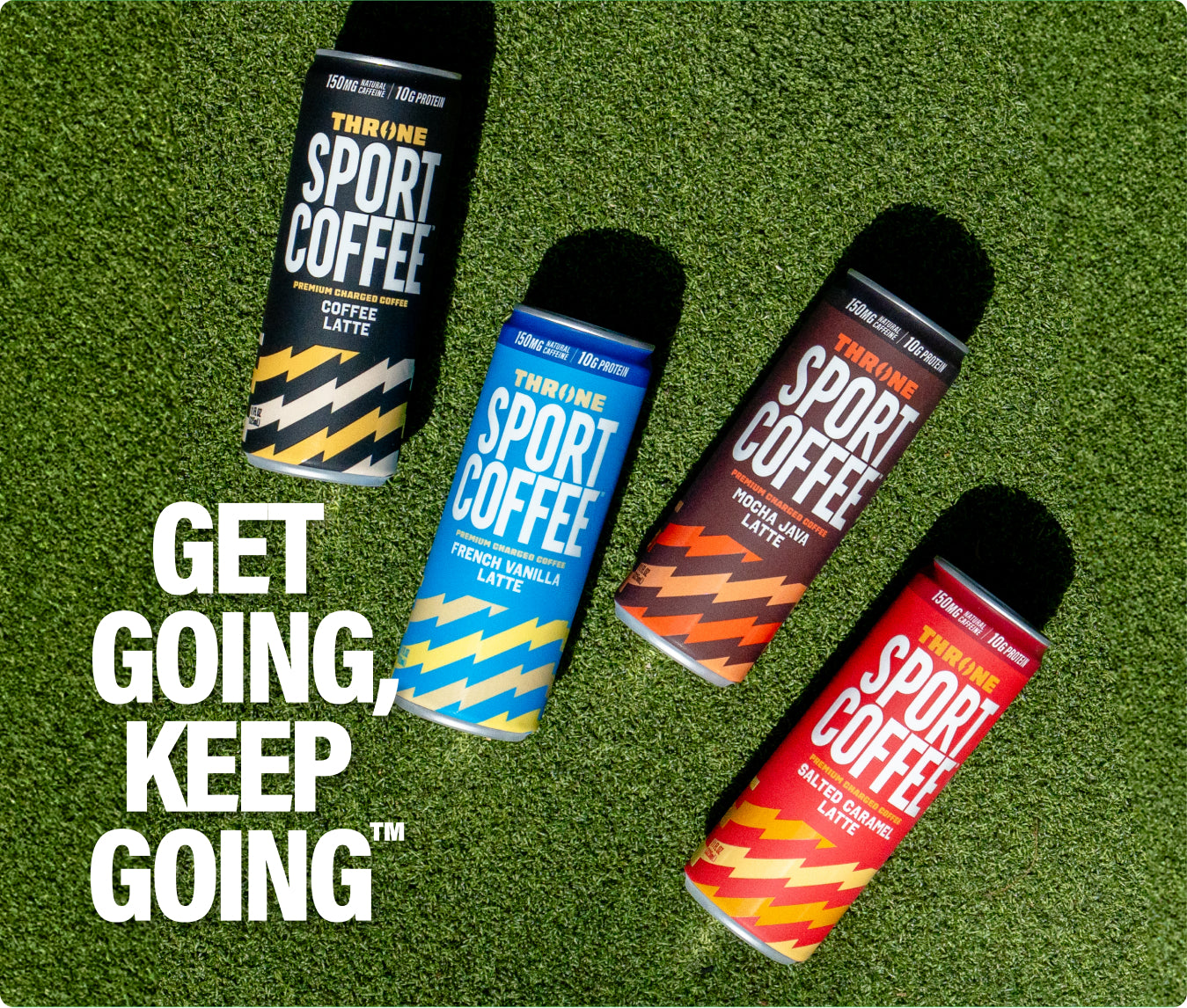 Latte Variety 4-Pack – Throne SPORT COFFEE